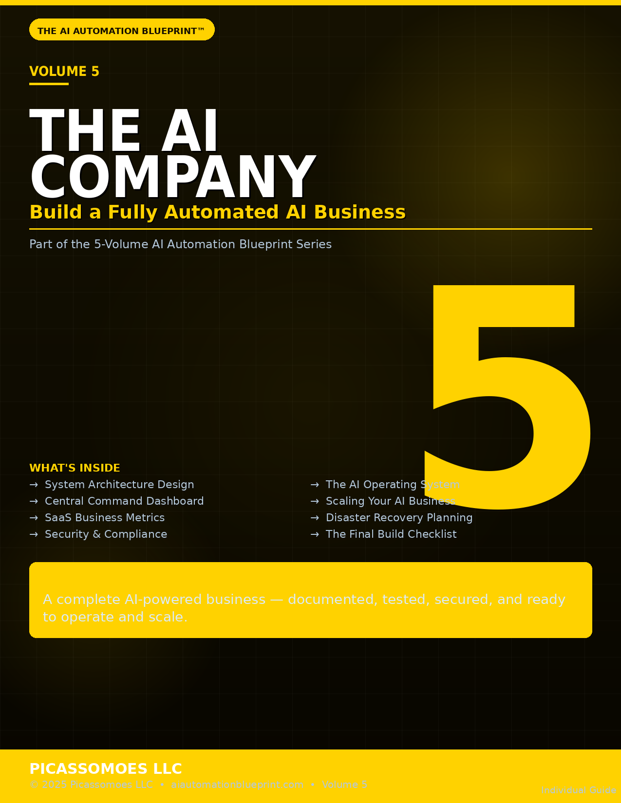 The AI Automation Blueprint™ Volume 5 — The AI Company